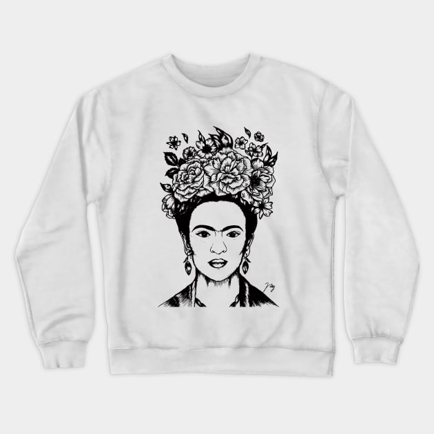 Floral Frida Crewneck Sweatshirt by Akbaly